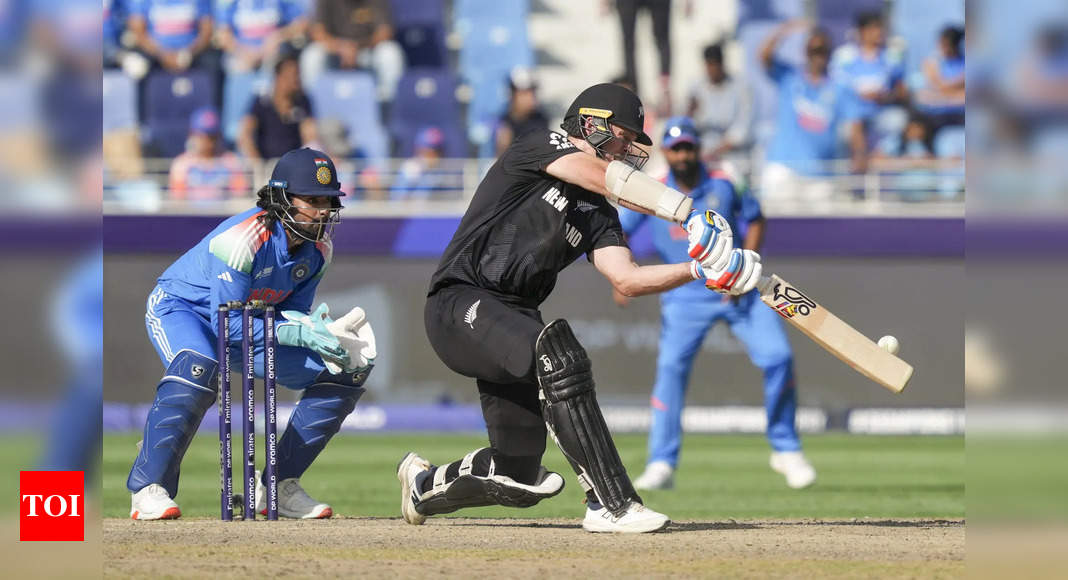 India Vs New Zealand Champions Trophy Final: New Zealand set a challenging target for India in Champions Trophy final | Cricket News