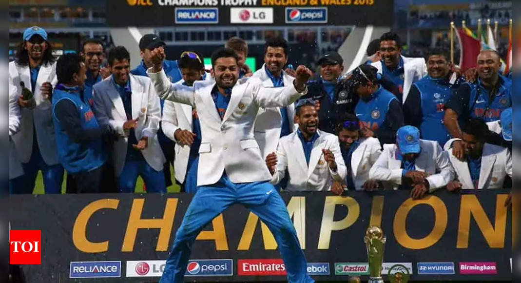 Watch: Celebratory dances of Virat Kohli and Shreyas Iyer after Champions Trophy victories in 2013 and 2025