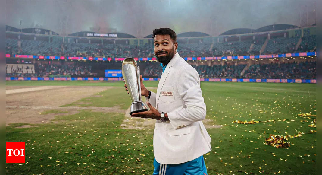 ‘He has been blessing me’: Hardik Pandya remembers late father following Champions Trophy title win