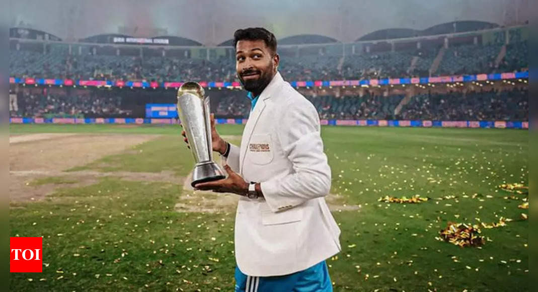 Hardik Pandya: ‘I still need 5-6 more trophies’: Hardik Pandya after winning Champions Trophy and T20 World Cup in a short span | Cricket News