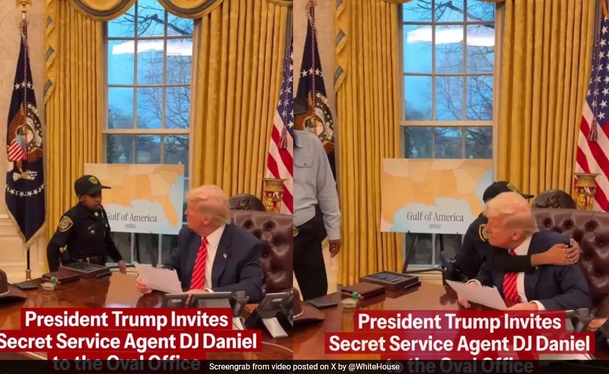 13-Year-Old Secret Service Agent’s “Big Hug” For Donald Trump