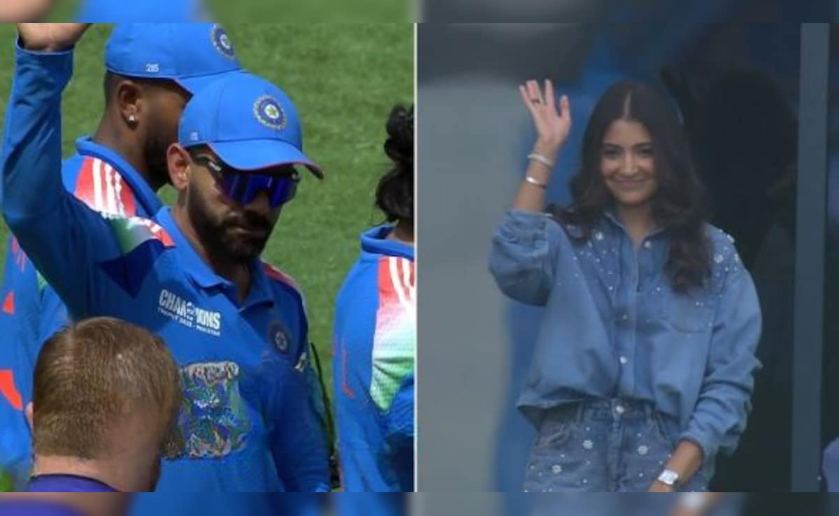 Anushka Sharma And Virat Kohli’s Cute Gesture During India vs New Zealand Match Sends Internet Into A Meltdown