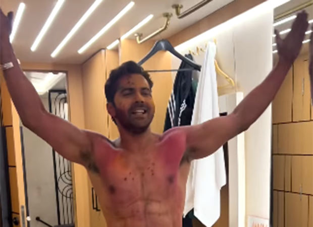 Varun Dhawan sends colourful Holi wishes from the sets of Sunny Sanskari Ki Tulsi Kumari, watch : Bollywood News