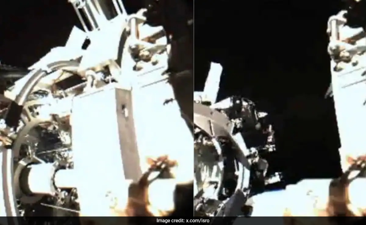 ISRO Shares “Spectacular View” Of De-Docking Of SpaDeX Satellites