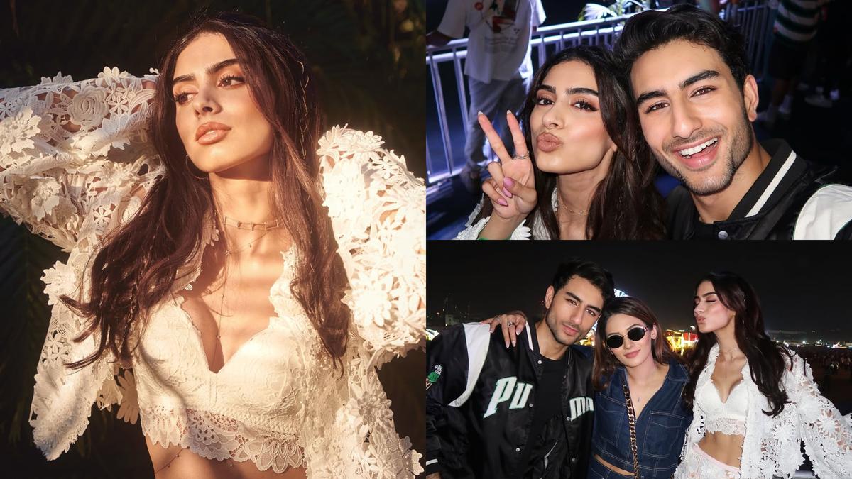 Khushi Kapoor, Ibrahim Ali Khan take the ‘Nadaaniyan’ craze to Lollapalooza in Mumbai