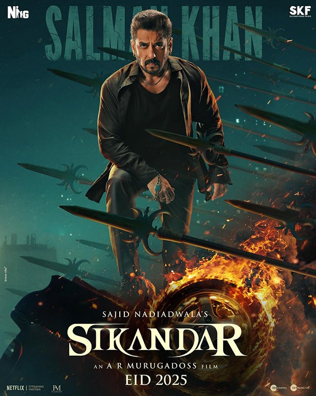 Salman Khan’s fiery new Sikandar poster ignites Holi hype! : Bollywood News