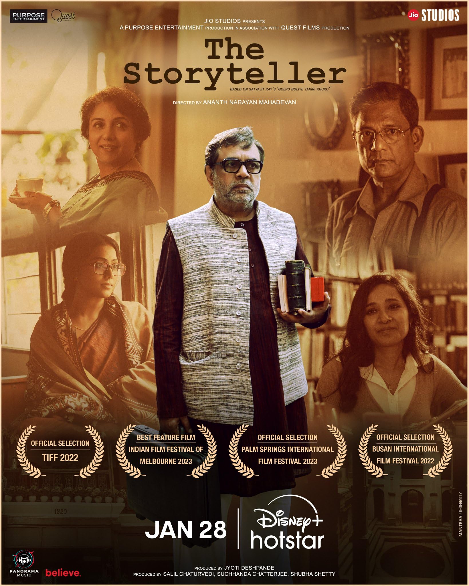 The Storyteller Movie: Review | Release Date (2025) | Songs | Music | Images | Official Trailers | Videos | Photos | News