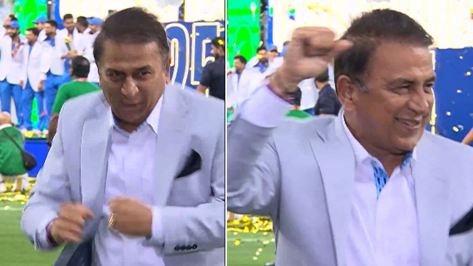 Viral video: Sunil Gavaskar breaks into happy dance after India wins Champions Trophy 2025; netizens call him a ‘cutie’