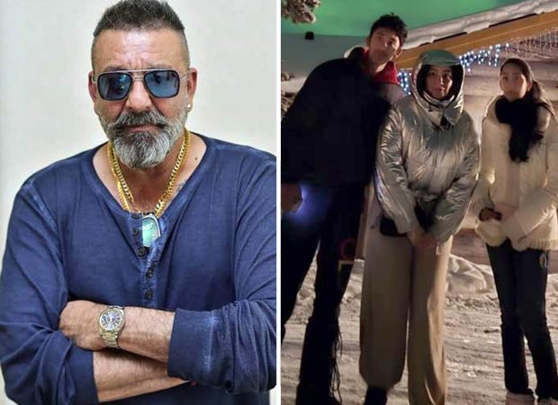 Sanjay Dutt vacations in Finland with wife Maanayata and twins Shahraan and Iqra, shares stunning pictures of the Northern Lights : Bollywood News