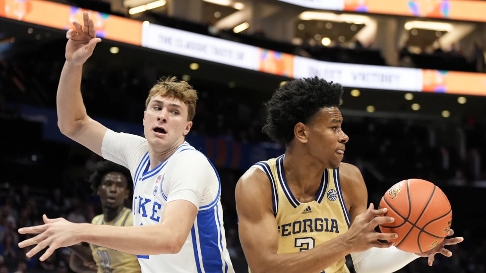 ACC tournament: Duke’s Cooper Flagg leaves quarterfinal game against Georgia tech with ankle injury