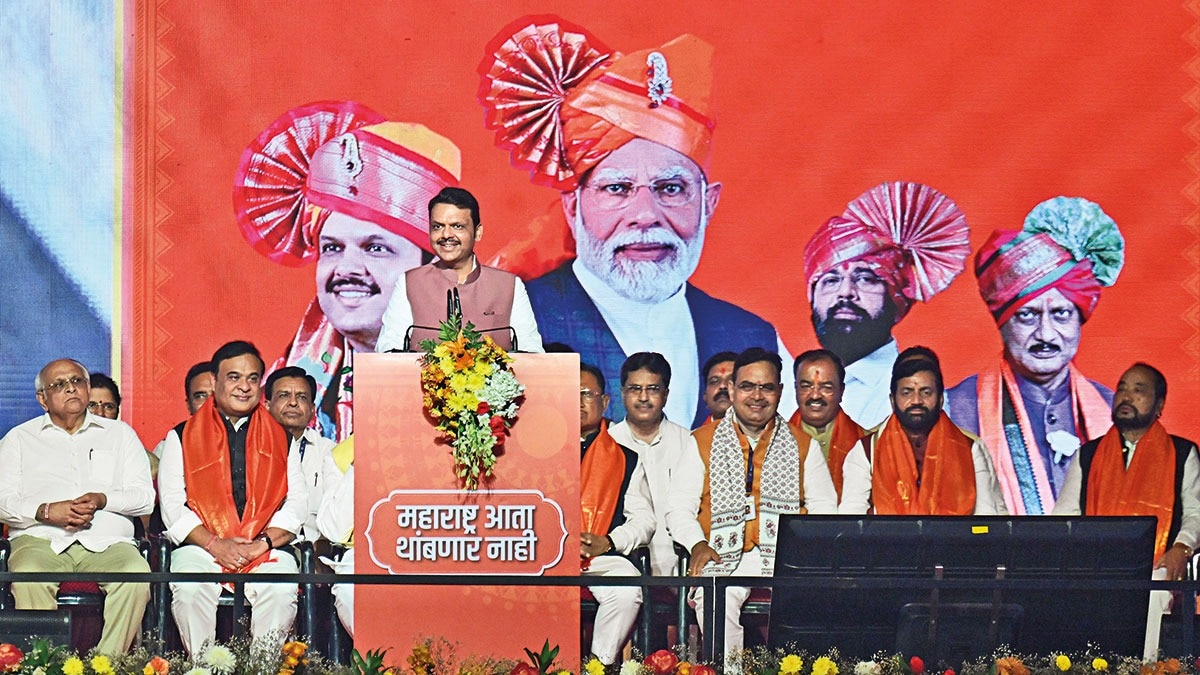 Walking a tightrope | Maharashtra’s new Devendra Fadnavis government