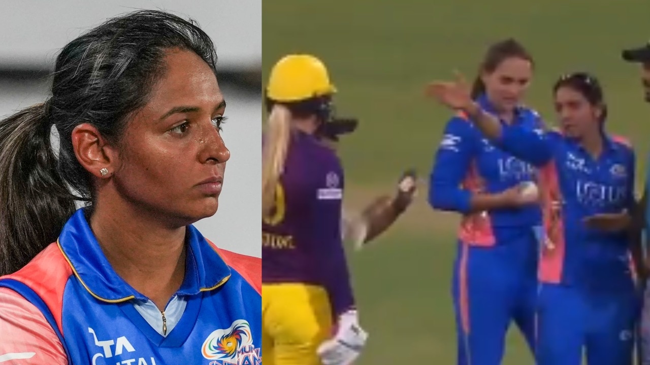 WPL 2025: Harmanpreet Kaur engages in fiery spat with Sophie Ecclestone, watch video