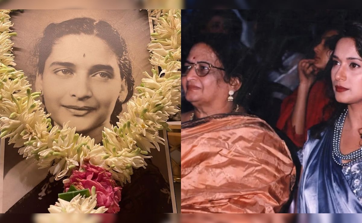 Madhuri Dixit Remembers Mother Snehlata On Her Second Death Anniversary: "Forever In My Heart, Mom"