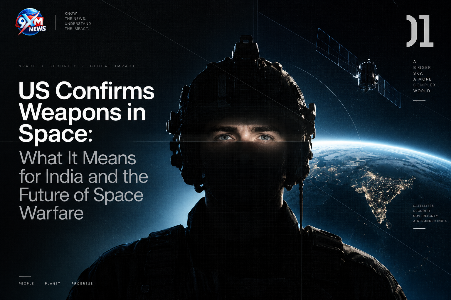 US Confirms Weapons in Space: What It Means for India and the Future of Orbital Warfare